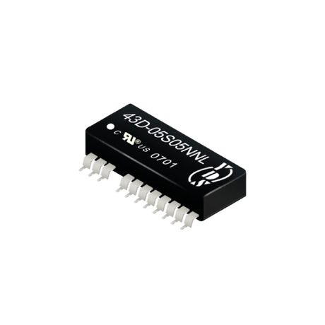 43D Series 1.8W 0.5KV Isolation SMD DC-DC Converter