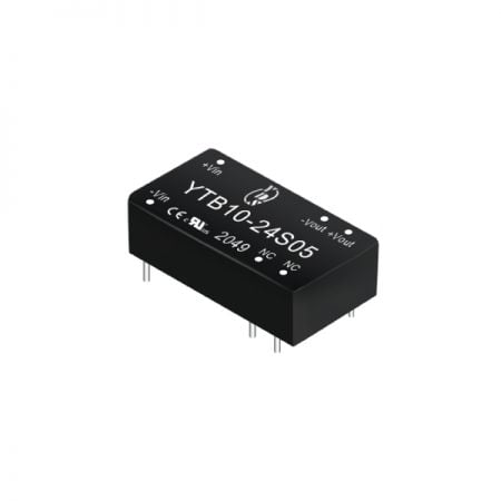 10W 1.6KV Isolation 4:1 Single & Dual Output Compact Size DC-DC Converters(YTB10)