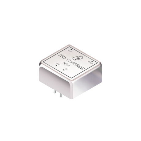 76D-6W Series 6W 1.5KV Isolation 2:1 Wide Input Range DC-DC Converter