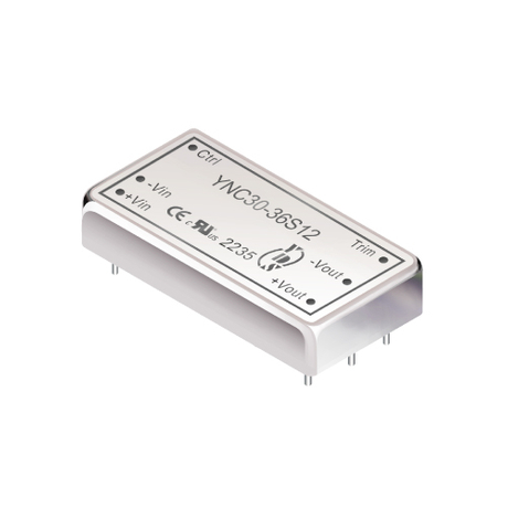 8:1 Wide Input 30W 2.25KV Isolation DC-DC Converter YNC30 Series 