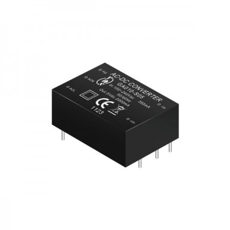 AC-DC Converter Module, 10W Single & Dual Regulated Output, 3KVac Isolation, DIL6 Package - 10W 3KVac Isolation AC-DC Converters (Module)