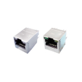 51F/53F Series Single Port 10/100 Base-T TAB Up Vertical RJ45 Jack With Magnetics