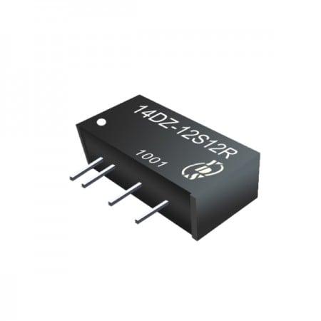 1W Single Regulated Output SIP7 DC-DC Converter,3KV Isolation, 2:1 Wide Input Voltage