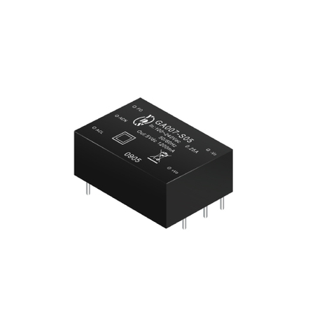 GA007 Series 7W 3KVac Isolation Regulated Output AC-DC Converter (Module)