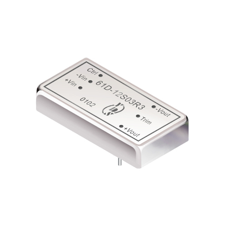 61D-R3 Series 10W 1.5KV Isolation 2:1 Wide Input DC-DC Converter