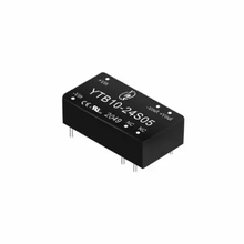 DC-DC Converter, Ultra Compact Size High Efficiency, 10W Single & Dual Regulated Output Power, 1.6KVdc Isolation, 4:1 Wide Input Range, DIP16 Package