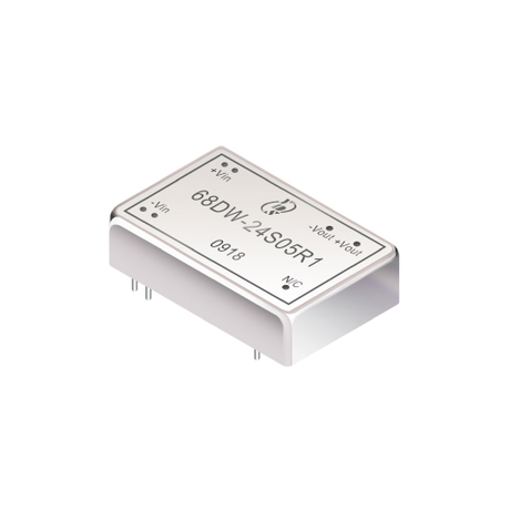 68DW-R1 Series 10W 1.6KV Isolation 4:1 Wide Input Railway Application DC-DC Converter