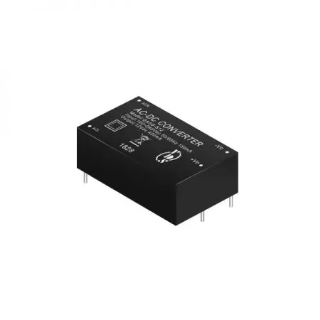 AC-DC Converter Module, DOE6 CoC V5 T2 compliant, 5W Single Regulated Output Power, 2" X 1" size, 3KVac Isolation, DIL4 Package