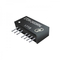 2W SIP8 Single Output DC-DC Converter, 1KV & 3KV Isolation, 4:1 Wide Input Range