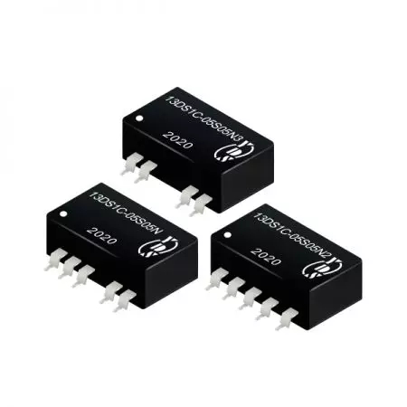DC-DC Converter, High Efficient, 1.5KVDC & 3KVDC Isolation, 1W, SMD18、22 Package