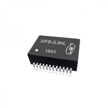 SMD24 5G Base-T 5GbE LAN Filter With 1500Vrms Isolation And Integrated Magnetics