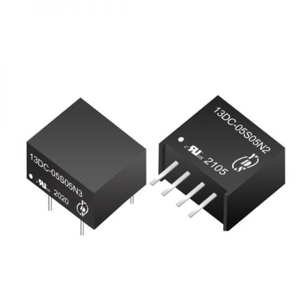 DC-DC Converter, High Efficient, 1.5KVDC & 3KVDC Isolation, 1W, SIP4 & DIL8 Package - High Efficient 1W 1.5KVDC & 3KVDC isolation DC-DC Converters