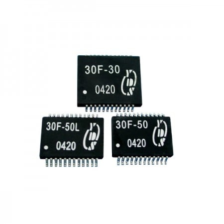 10/100/1000 Base-T SMD24 LAN Filter Magnetics, 1500Vrms Isolation, PC Card application - 10/100/1000 Base-T PC Card LAN Filters