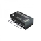 2W SIP8 Dual Output DC-DC Converter, 1KV & 3KV Isolation, 4:1 Wide Input Range
