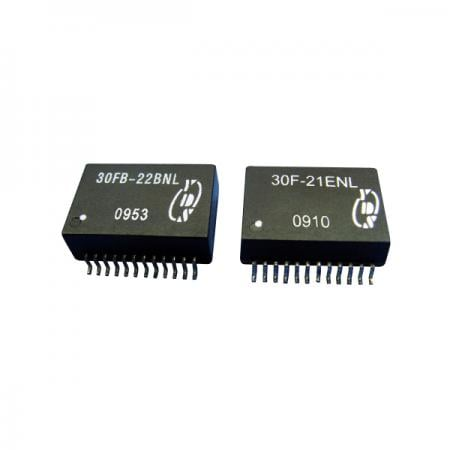 10/100/1000 Base-T SOIC24 LAN Filter Magnetics 1500Vrms Isolation - Ethernet Filter 10/100/1000 Base-T SOIC 24PIN Package