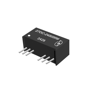 27DC-6W Series 4~6W 1.6KV Isolation 4:1 Wide Input DC-DC Converter
