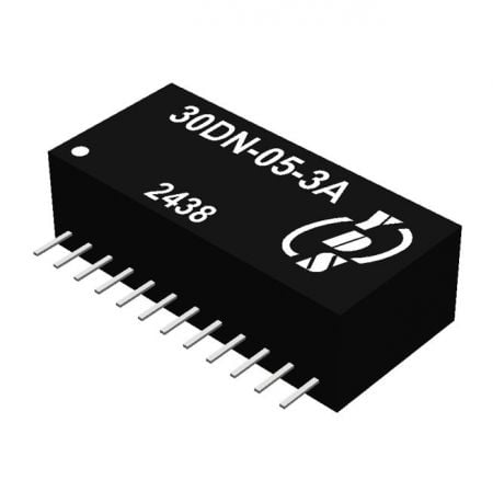 SIP12 Non-isolated Single Output DC-DC Converter (10~45W) - 10~45W Non-isolated POL DC-DC Converter SIP12 Package