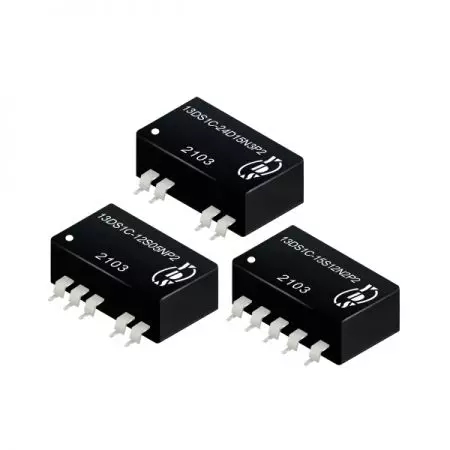DC-DC Converter, High Efficient, 1.5KVDC & 3KVDC Isolation, 2W, SMD18、22 Package