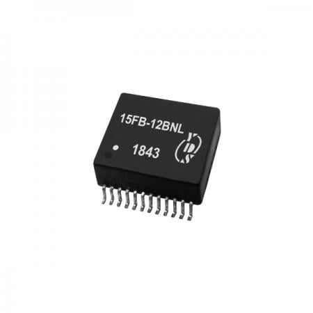 Ethernet Magnetics Module, 2.5G Base-T Support PoE&PoE+&PoE++,1500Vrms Isolated,SMD24 Package - 2.5G Base-T SMD LAN Filters for PoE & PoE+ & PoE++ Application