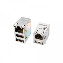 USB To RJ45 Connector | 10/100 Base-T Jack With Single/Dual Ports USB | 1500Vrms Isolated