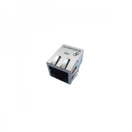 Single Port 10/100 Base-T RJ45 Jack with Magnetics (Up to PoE+) - Single Port 10/100 Base-TX PoE & PoE+ RJ45 Jack with Magnetics