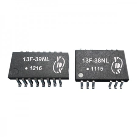 10/100 Base-T SMD16 LAN Filter,PC Card application - 10/100Base-T PC Card LAN Filters