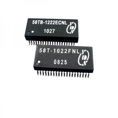 SMD40 Quad Ports T1/CEPT/ISDN-PRI Interface Transformer With 1500Vrms Isolation And IC Side Protection
