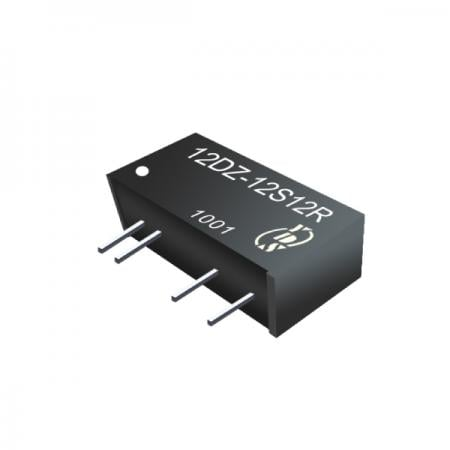 DC-DC Converter, 3KV Isolation, 2:1 Wide Input Voltage, 1W Single Regulated Output, SIP7 Package - 1W 3KV Isolation 2:1 Wide Input Voltage SIP DC-DC Converters