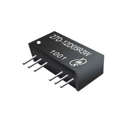 DC-DC Converter, 3W Dual Output Power, 1.5KV&3KV Isolation, 2:1 Wide Input Range,SIP8 Package