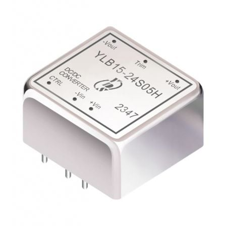 15W 3KV Isolation 4:1 Wide Input Range DIP DC-DC Converters(YLB15-H Series)