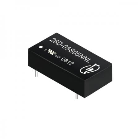1W 3KV Isolation DIP DC-DC Converter(26D Series) | UL CUL certified | B2B isolated power converter factory