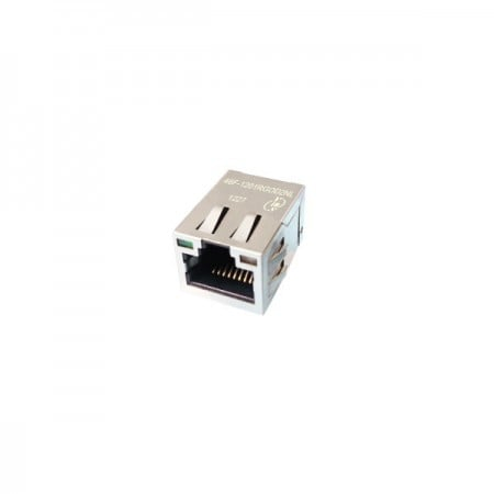 Single Port 10/100/1000 Base-T RJ45 Jack with Magnetics(46F Series) | PCB Mount RJ45 | Industrial Grade RJ45