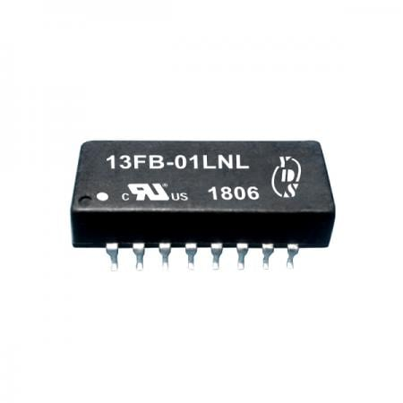 Single Port 10/100 Base-T SMD16 LAN Filter - 10/100 Base-T Single Port SMD LAN Filters