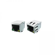 RJ45 Jack With Magnetics, 10 Base-T, Single Port