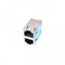 RJ45 Jack With Magnetics, 2x1 Ports, 10/100/1000 Base-T,1500Vrms Isolated,Through Hole Package