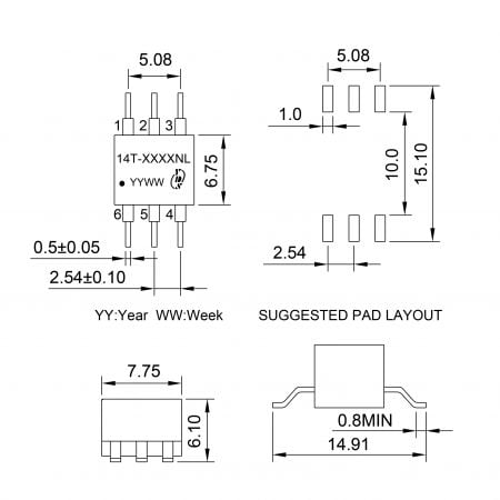 14T Custom Transformer OEM/ODM Mechanicals and Dimensions
