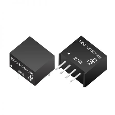 DC-DC Converter, High Efficient, 1.5KVDC & 3KVDC Isolation, 3W, SIP4 & DIL8 Package - High Efficient 3W 1.5KVDC & 3KVDC isolation DC-DC Converters