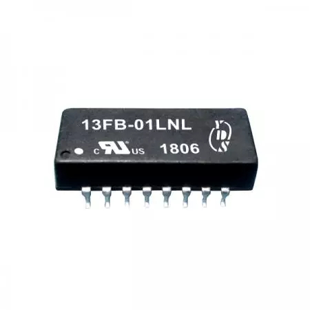 Single Port 10/100 Base-T SMD16 LAN Filter