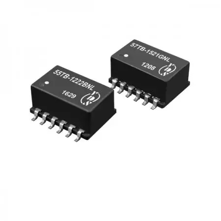 SMD12 Dual Port T1/CEPT/ISDN-PRI Interface Transformer With 1500Vrms Isolation