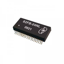 Ethernet Magnetics Module, 4 Ports 10/100/1000 Base-Tx, 1500Vrms Isolated, 48PIN SOIC Package