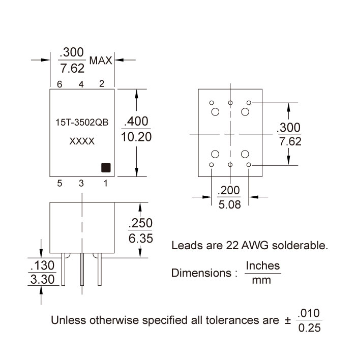 15T Series SMD/DIP/DIL T3/DS3/STS-1 Interface Transformer - Buy T3 DS3 ...