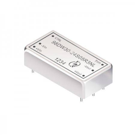 30W 3KV Isolation 4:1 DIL DC-DC Converter(98DW30-R3 Series)